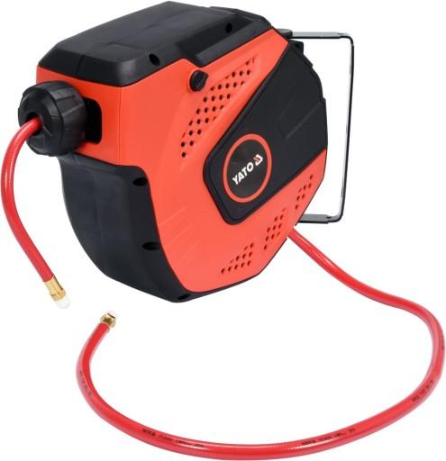 ПНЕВМАТИЧНИЙ ШЛАНГ НА АВТОМАТИЧНІЙ КОТУШЦІ 12,5ММ 15М