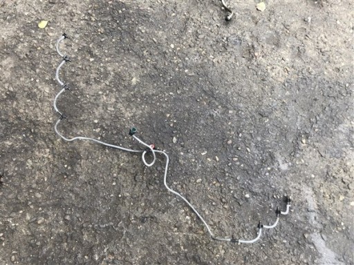 ПЕРЕЛИВНА ТРУБА ФОРСУНКИ RANGE ROVER SPORT L320 3.6 D DIESEL