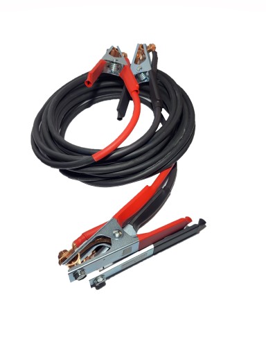 КАБЕЛІ, КАБЕЛІ ДЛЯ СТАРТУ 3000A ДОВЖИНА 12 М, ТОВЩИНА 50 мм ТІЛЬКИ ПОЛЬСЬКІ КАБЕЛІ