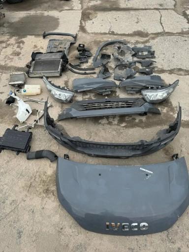 CHA6581 - ПЕРЕДНЯ КОМПЛЕКТАЦІЯ IVECO DAILY 50C180 14-19 СІРИЙ LED АВТОМАТИЧНА