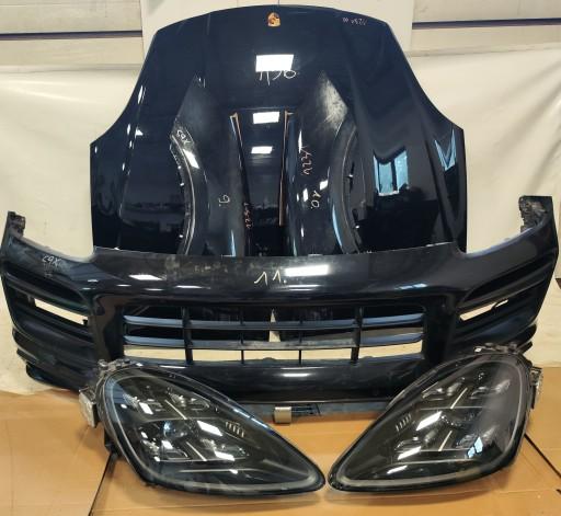 ПЕРЕДНИЙ БАМПЕР КАПОТ PORSCHE CAYENNE 9Y 4.0 H