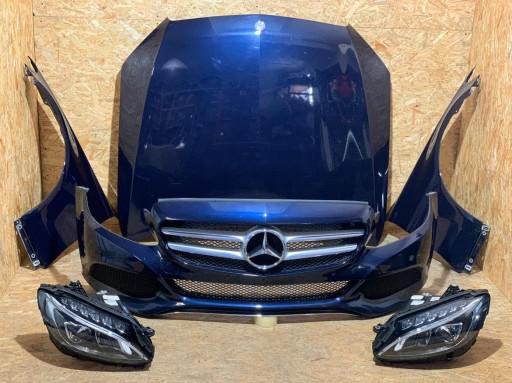 ПЕРЕДНИЙ БАМПЕР КРИЛО MERCEDES C-CLASS W205 890