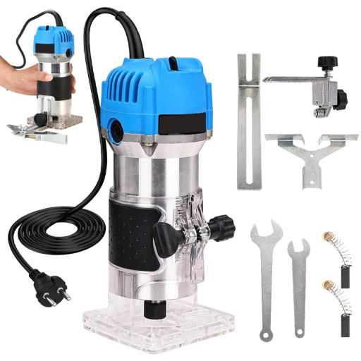 ЭЛЕКТРИЧЕСКИЙ КРОМКОТРИММЕР ДЛЯ ДЕРЕВОФРЕЗЕРНОГО СТАНКА 220В 800ВТ 30000ОБ/МИН