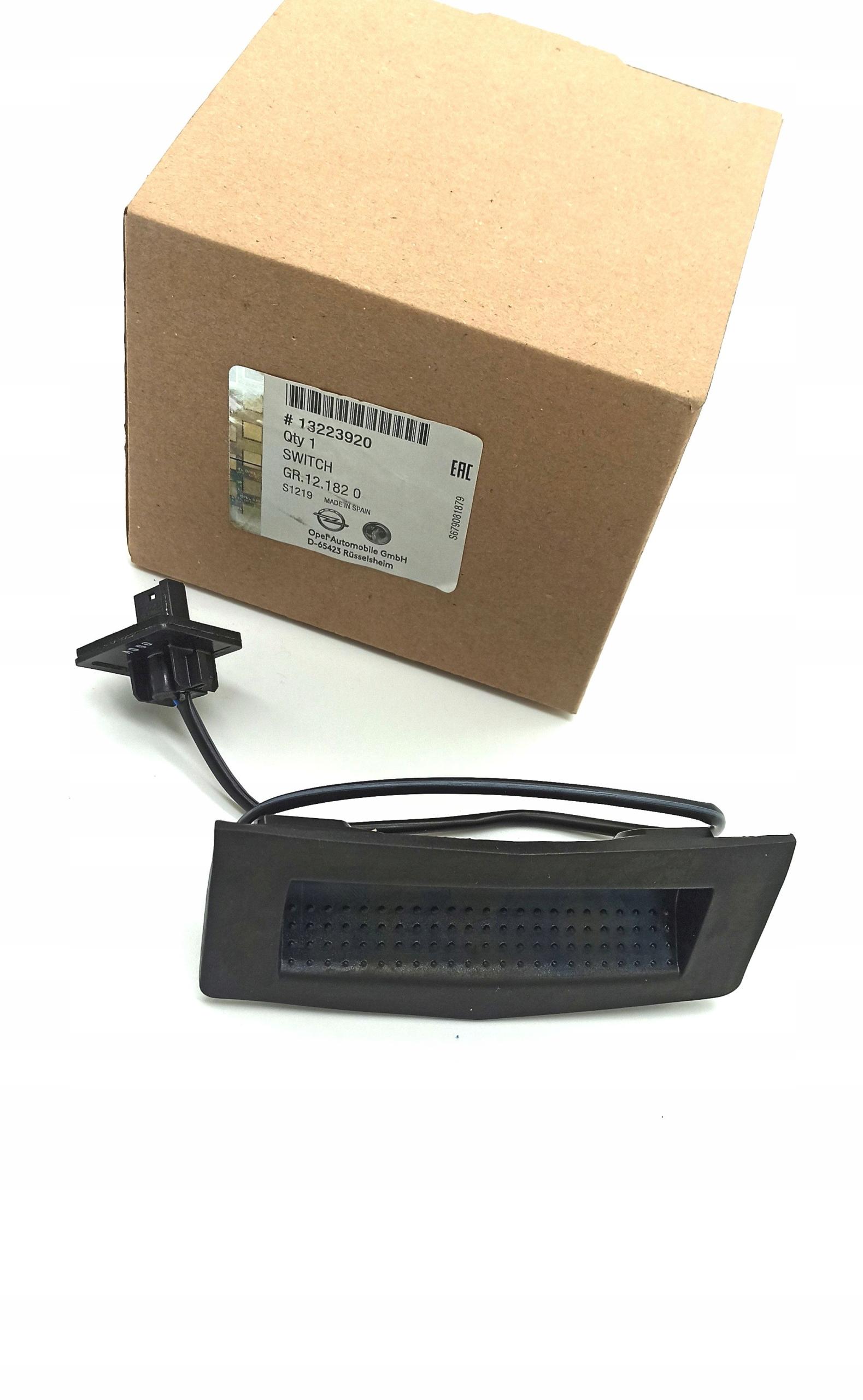 13223920 - КНОПКА БАГАЖНИКА РУЧКА ДВЕРИ OPEL ASTRA 3 H HB