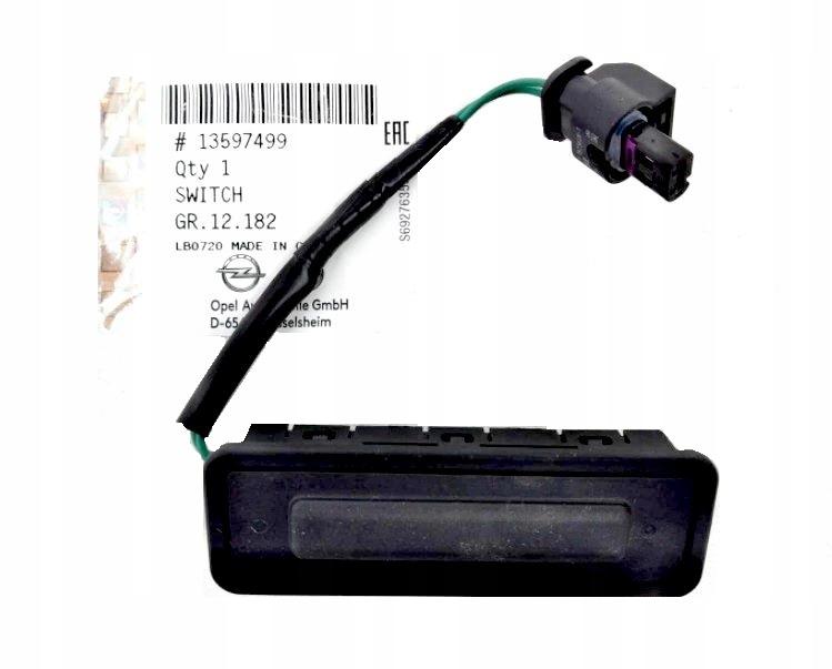 13597499 - Кнопка контактор закрилка задня OPEL INSIGNIA LIFT Kom