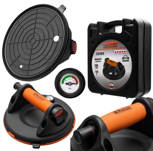 ПРИСОСКА С НАСОСОМ ДЛЯ ОКОННОГО ДАТЧИКА 200 КГ 200 ММ