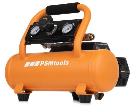 PSMTOOLS АКУМУЛЯТОРНИЙ КОМПРЕСОР 4Л 8 БАР