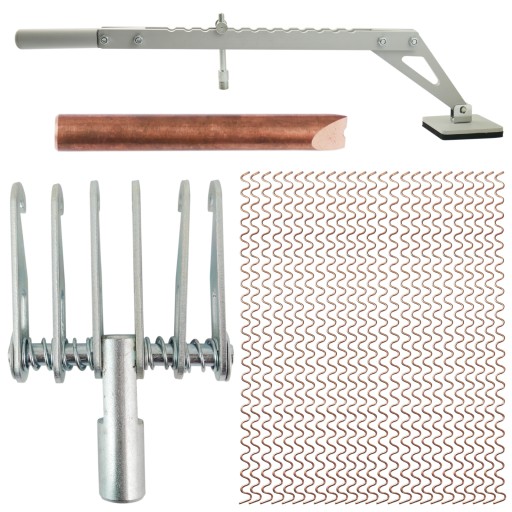 РЕГУЛЮВАЛЬНИЙ ПУЛЕР 760мм КІГТЬ 6х3мм ГОФРОДРІТ 25шт ЕЛЕКТРОД для дроту