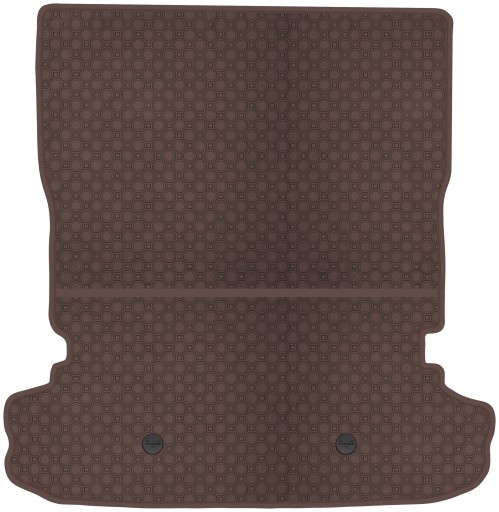 Pajero III SUV Long 2000-2006 Вставка в багажник PRIMELINER - КОРИЧНЕВЫЙ