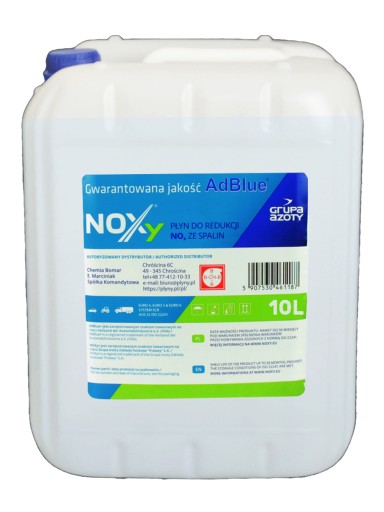 Поддон AdBlue, NOXy 10L x 60pcs - 600 литров