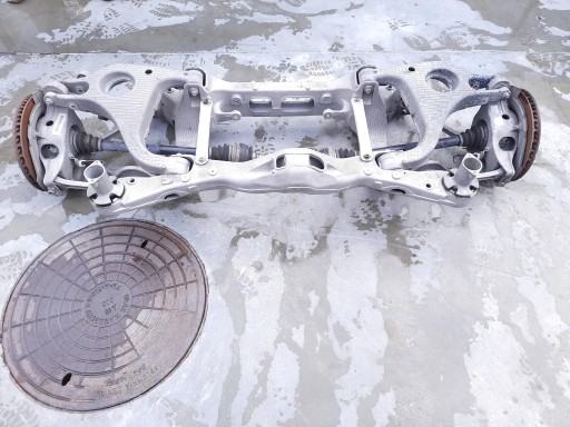 Панамера 970 задня підвіска, візок, поворотні кулаки