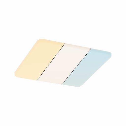 Світлодіодна панель VELUNA VariFit 14W 1000lm 3000/4000/6500K 185x185mm IP44 230V біла