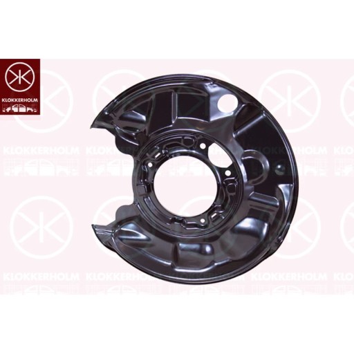 6508-03-3515878K - Бризговики, гальмівний диск KLOKKERHOLM 3515878