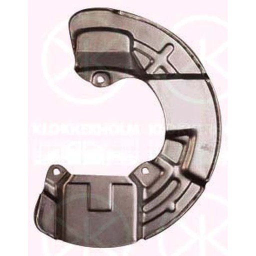 Бризговики, гальмівний диск KLOKKERHOLM 9047378
