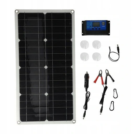 3114210080811 - Панель солнечных батарей 100W с регулятором заряда