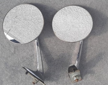 Пара хромированных автомобильных зеркал