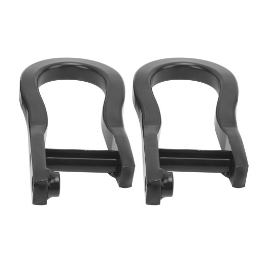 Пара передніх буксирувальних гаків чорного кольору,
