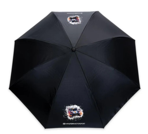 Двусторонний зонт HYUNDAI MOTORSPORT NPERFORMANCE, темно-синий