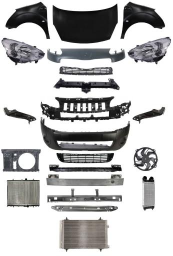 9677202480, 9806306180 - Partner Front 12-15 маска крило рефлекторний ремінь