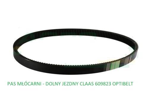 0006098230, 609823, - Ремінь молотарки claas - нижній хід 609823 optibelt