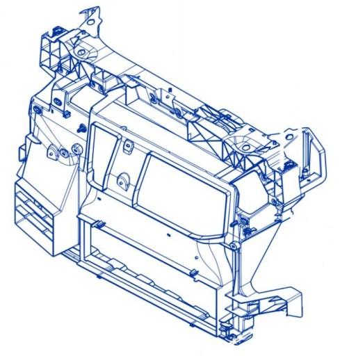 CR-V IV LIFT НАКЛАДКА ВЕТРОВОГО СТЕКЛА ЗАДНЯЯ ЛЕВАЯ