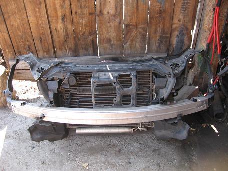 Передний ремень усиления радиатора Mercedes W219 CLS