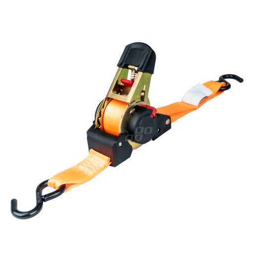 Пояс транспортний з автоматичним втягуванням 1000кг 1т 38мм 4м s-type amio-03