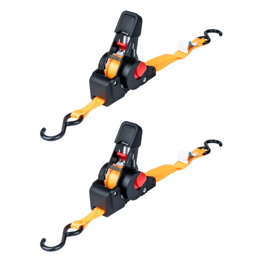 Ремінь транспортувальний з автопритягувачем 200кг 18мм 2м s-type amio-03323