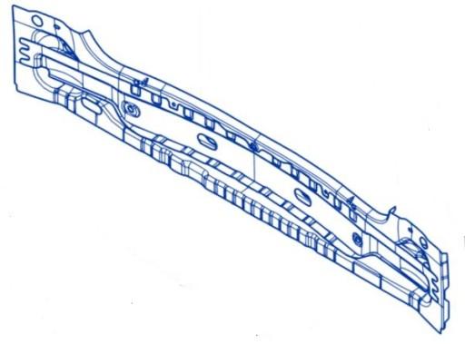 791003534R - Задний ремень, балка OE Dacia Duster II