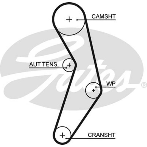 46403659 - Ремень ГРМ GATES 5503XS