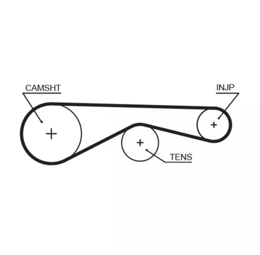 5677XS GAT/BOX - Ремень ГРМ
