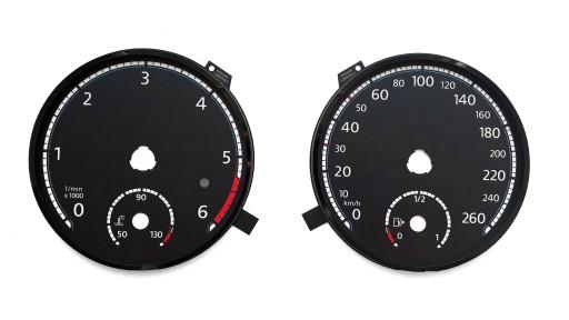 Passat B6 B7 as Scirocco Custom odometer dials