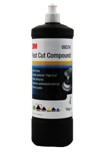 Полировальная паста 3M Fast Cut Compound White Cap 1л