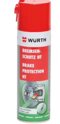 Монтажная паста для тормозных колодок Высокотемпературная смазка 1400 WURTH