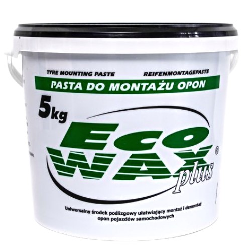 Eco WAX шиномонтажная мазь черная паста 5 кг