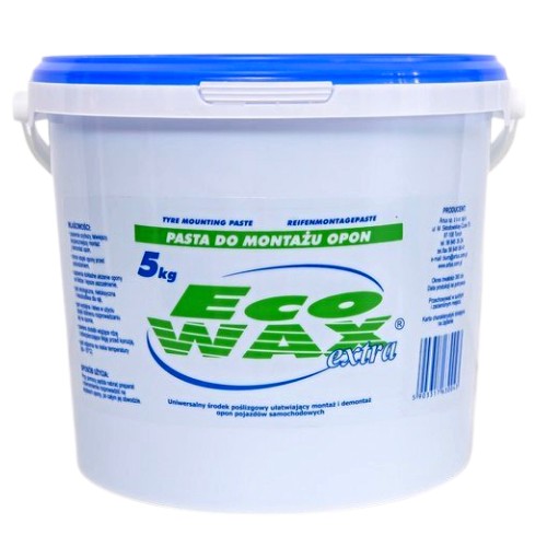 Монтажная паста-мазь для шин и дисков ECO WAX BLUE 5кг ЗИМА