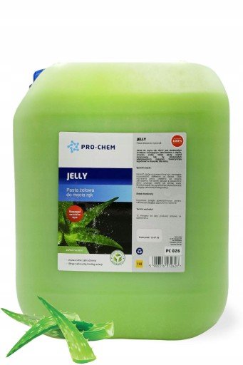 Гель-паста Ohs гель для миття рук Pro-CHEM JELLY алое 10 л