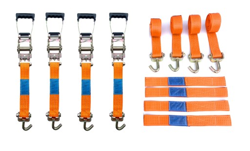 Підтяжки 5T/3M/50mm Прогумовані 2 точки 4% 1b