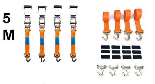 Транспортувальні ремені 3pkt 5T / 5M / 50mm прогумовані 4% Об