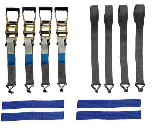 Ремені для транспортування 4T, прогумовані ручки, ремені безпеки 2POINT