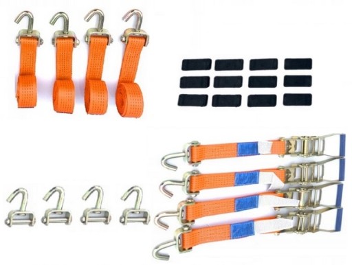 Ремни для транспортировки лодыжки Поворотные крючки для лодыжки для перевозки автомобилей ol4