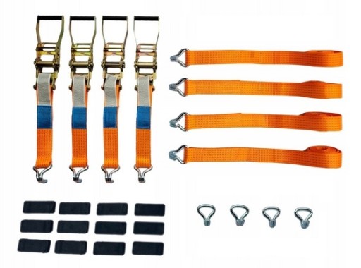 Вантажні ремені куб Помаранчевий Евакуатор Blyss Boro 5T / 3M / 50mm 4%