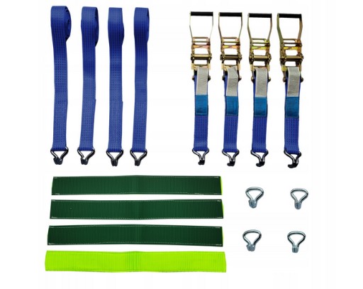 Ремені транспортувальні Grass 3PKT Blue 4T3m 50mm