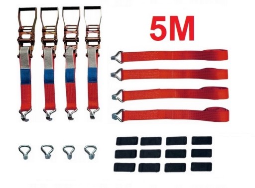 Ремені транспортні з кубиком 5М Автовоз Буксирний 4Т/5М/50мм 4% lp3