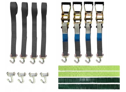 Ремені з травою 4T/3M/50mm Прогумовані 3-точкові 4%