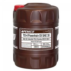 Pemco T0-4 Powertrain Oil SAE 30 pack 20L