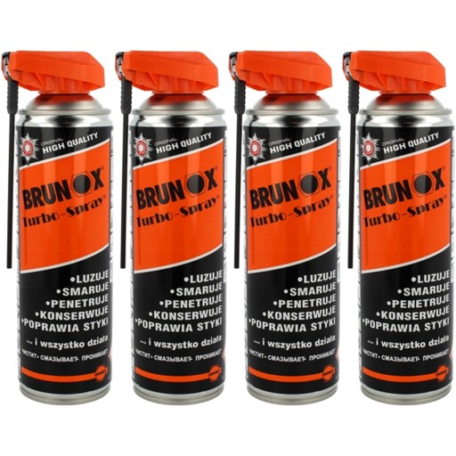 Penetrator Brunox Turbo Spray мастило універсальний спрей 2л