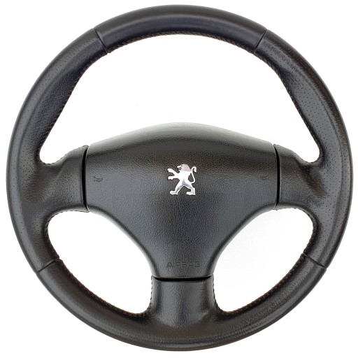 Спортивный кожаный руль Peugeot 206 GTI, кожаный аксессуар для тюнинга