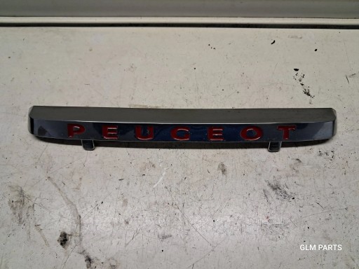 9804929977 - Peugeot 208 GTI Эмблема Значок Надпись на переднем бампере