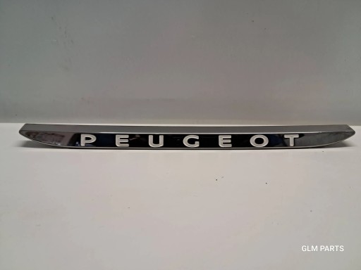 9810517577 - Peugeot 208 LIFT Емблема з написом на передньому бампері